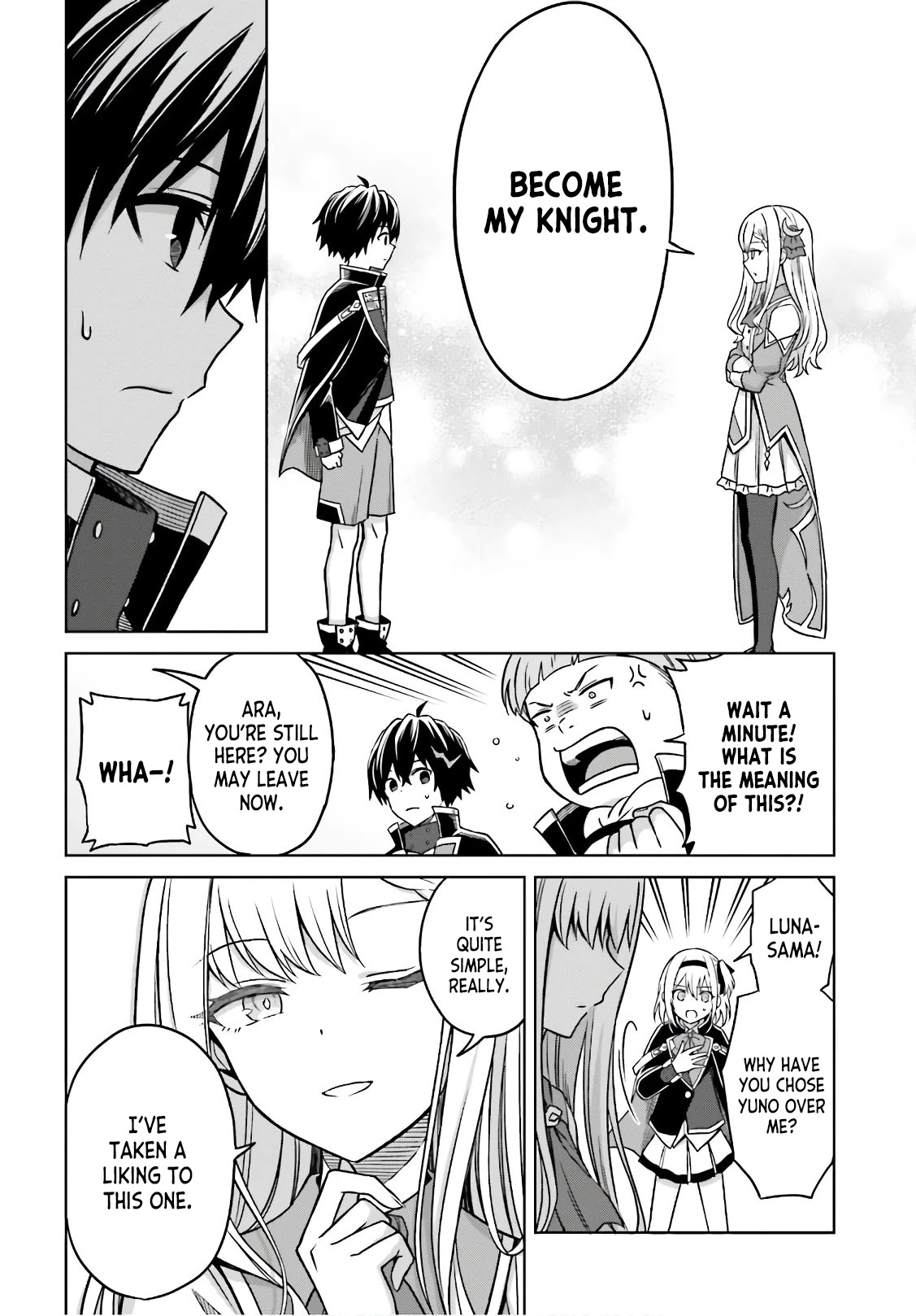 Shin no Jitsuryoku wa Girigiri Made Kakushite Iyou to Omou Chapter 4 page 22 - Chapter 4: A Dance With the Moon