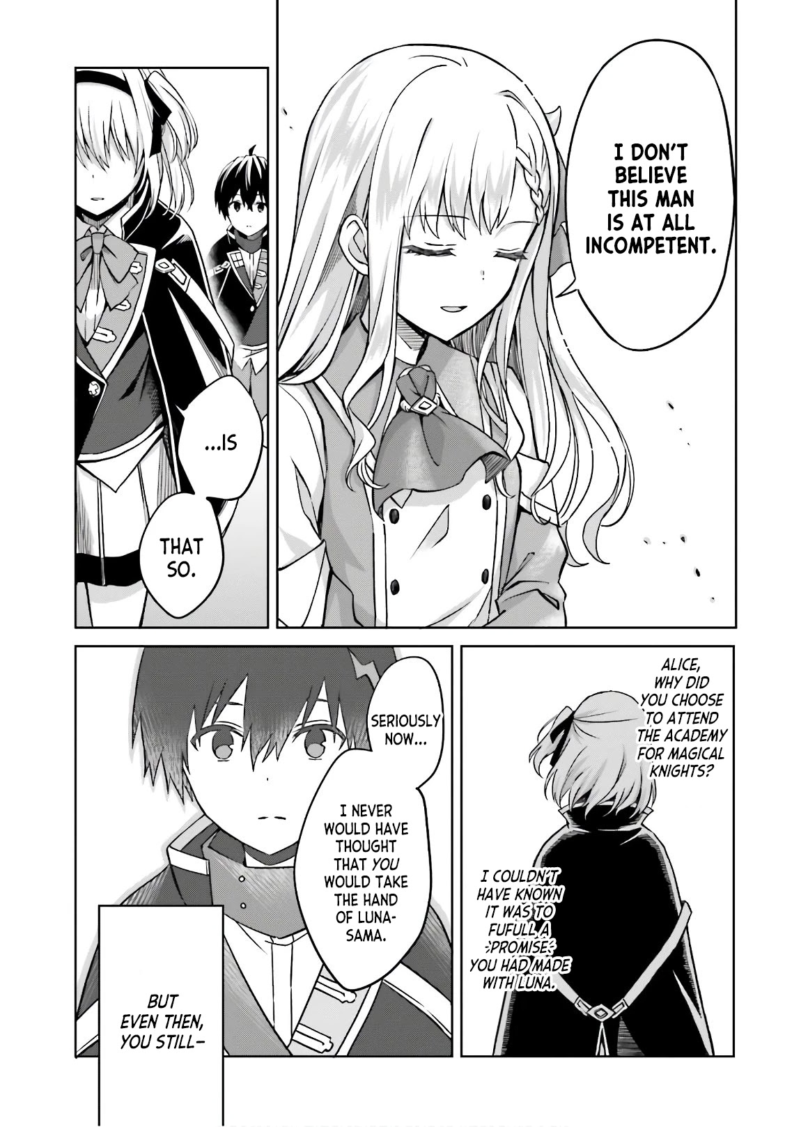 Shin no Jitsuryoku wa Girigiri Made Kakushite Iyou to Omou Chapter 4 page 29 - Chapter 4: A Dance With the Moon