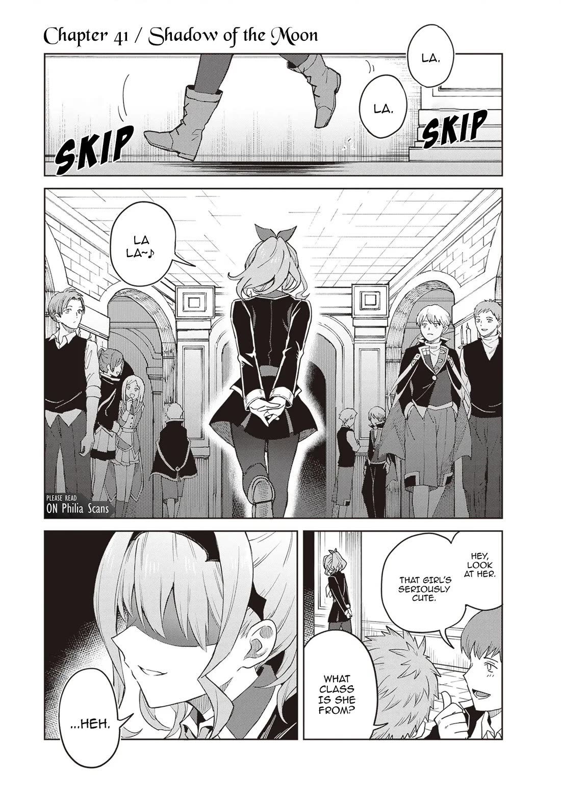 Shin no Jitsuryoku wa Girigiri Made Kakushite Iyou to Omou Chapter 41 page 1 - Chapter 41