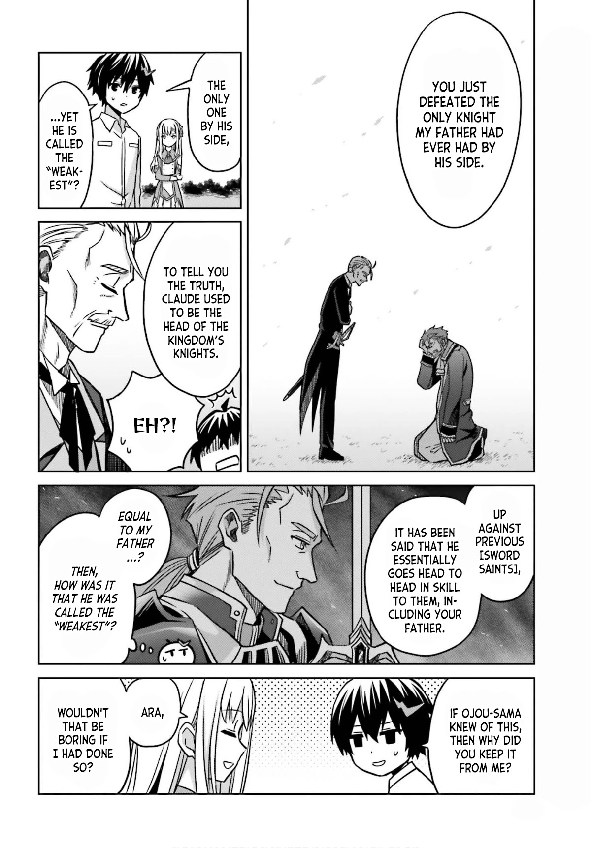 Shin no Jitsuryoku wa Girigiri Made Kakushite Iyou to Omou Chapter 5 page 33 - Chapter 5