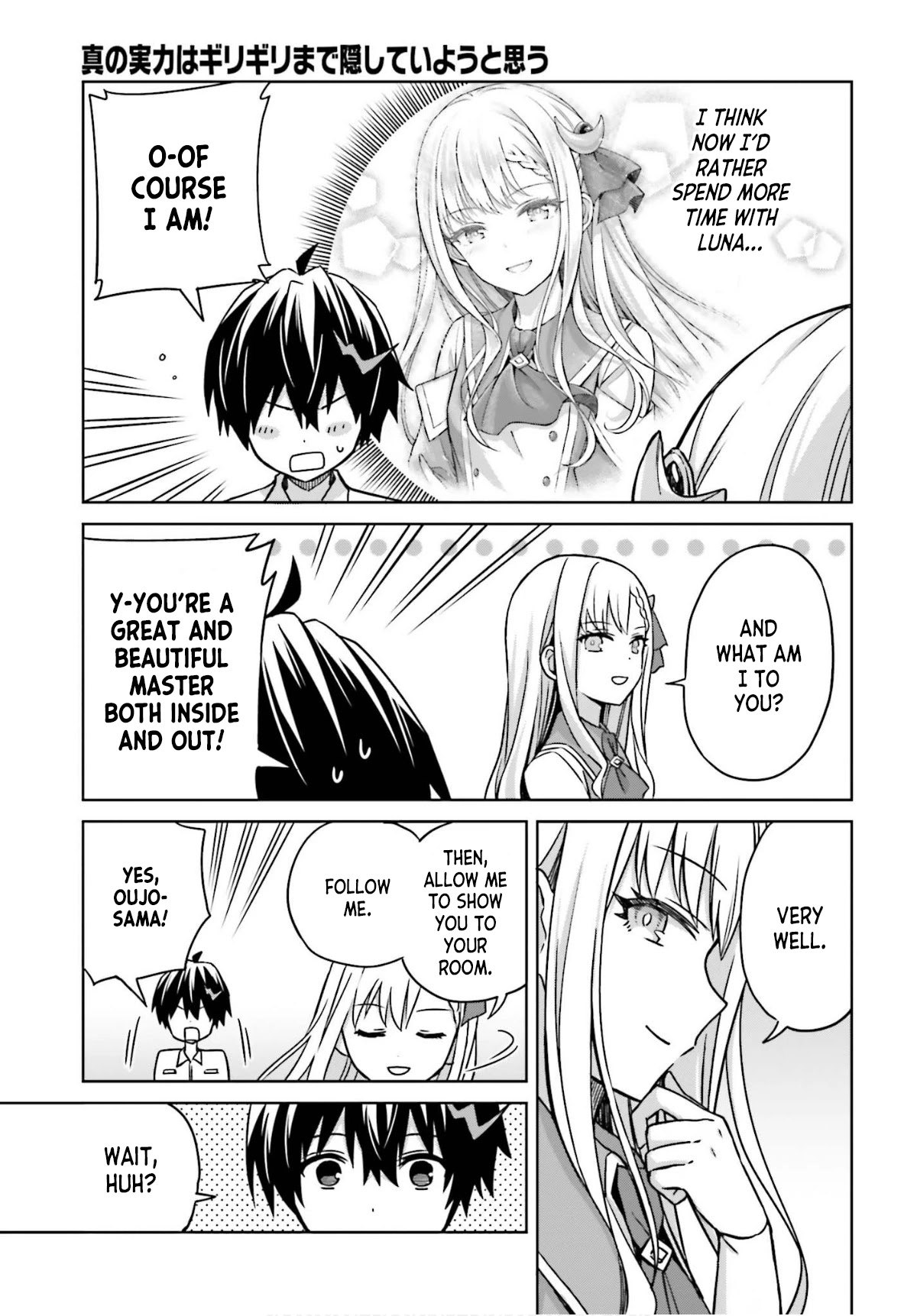 Shin no Jitsuryoku wa Girigiri Made Kakushite Iyou to Omou Chapter 5 page 36 - Chapter 5
