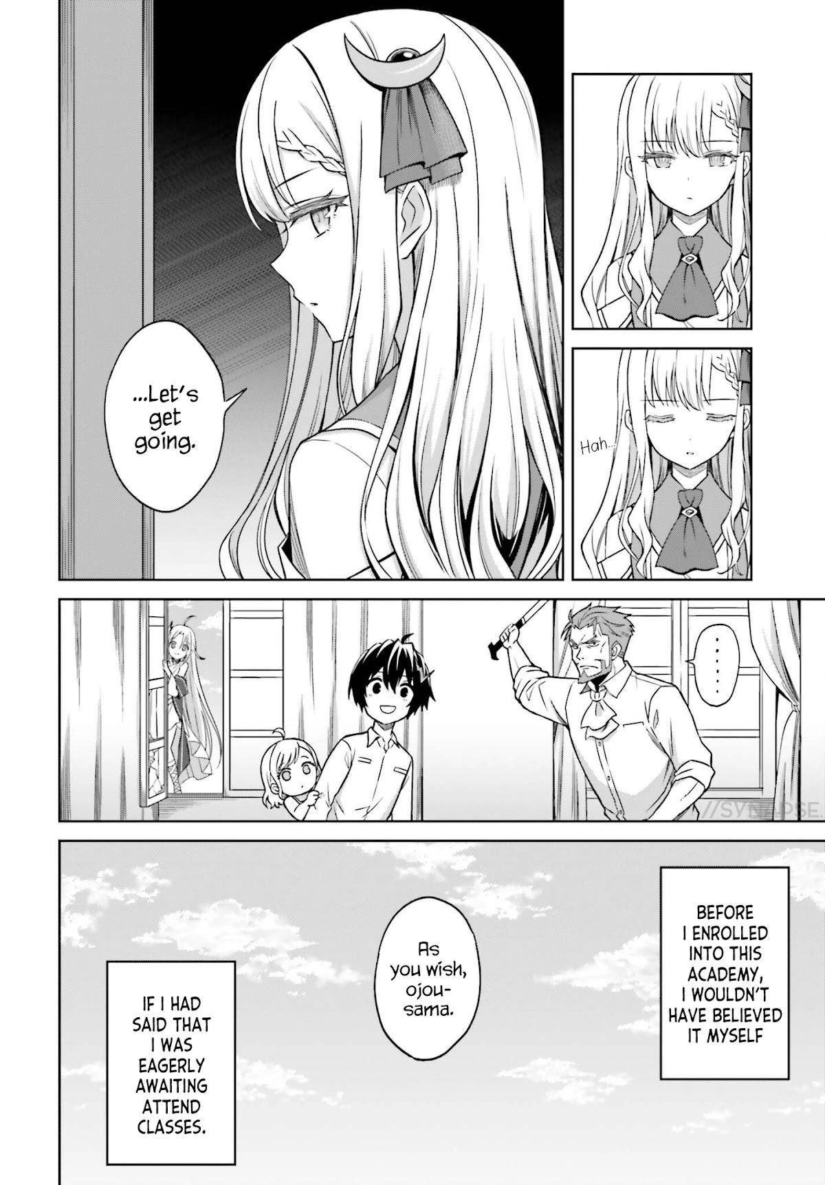 Shin no Jitsuryoku wa Girigiri Made Kakushite Iyou to Omou Chapter 8 page 30 - Chapter 8