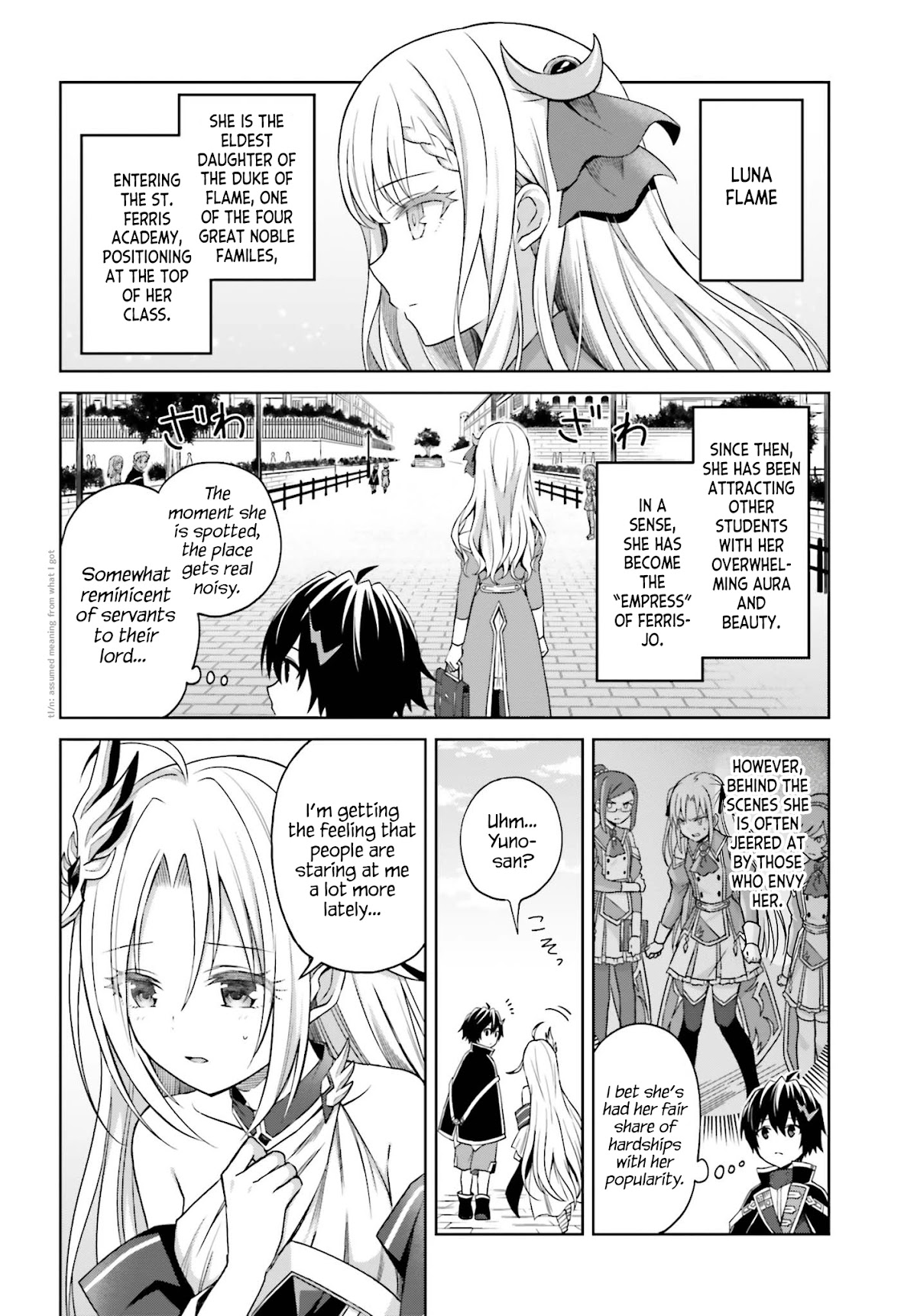 Shin no Jitsuryoku wa Girigiri Made Kakushite Iyou to Omou Chapter 9 page 2 - Chapter 9: The Moon in the East, the Sun in the West
