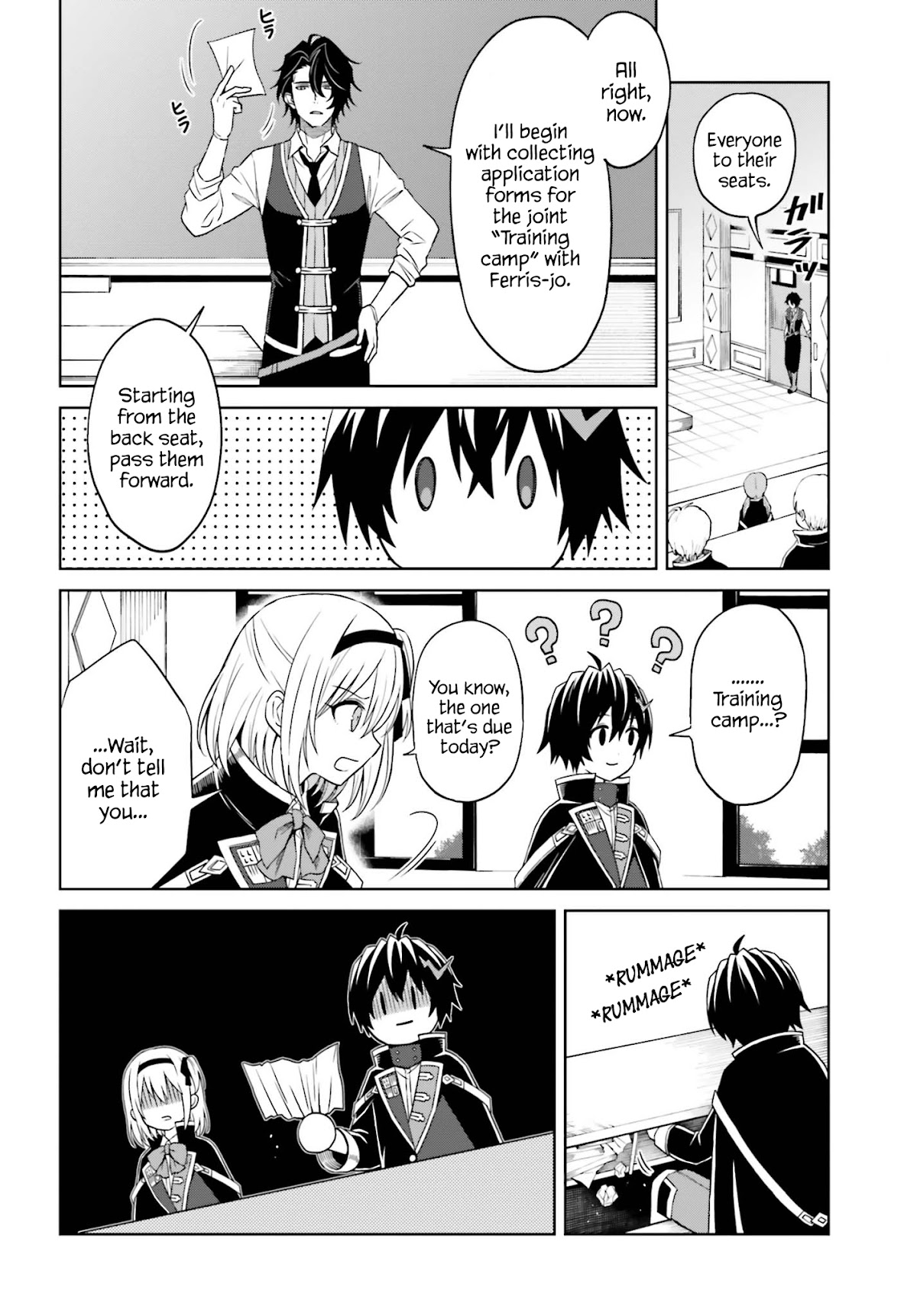 Shin no Jitsuryoku wa Girigiri Made Kakushite Iyou to Omou Chapter 9 page 8 - Chapter 9: The Moon in the East, the Sun in the West