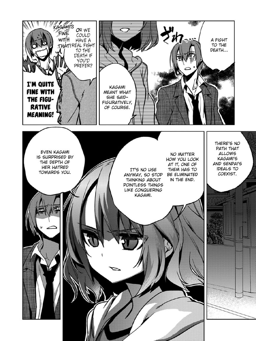 Shin Seitokai no Ichizon Chapter 11 page 12 - Chapter 11 : The Toppling Student Council