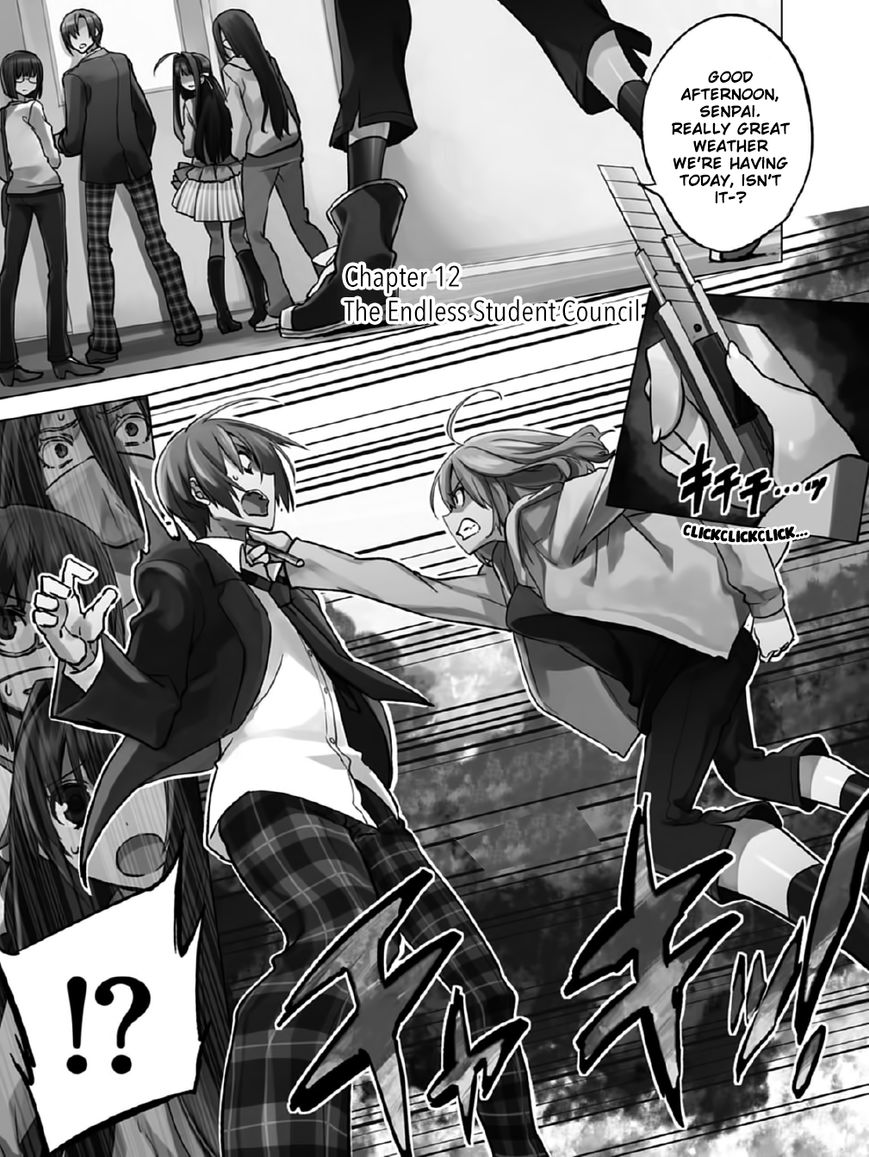 Shin Seitokai no Ichizon Chapter 12 page 1 - Chapter 12 : The Endless Student Counci