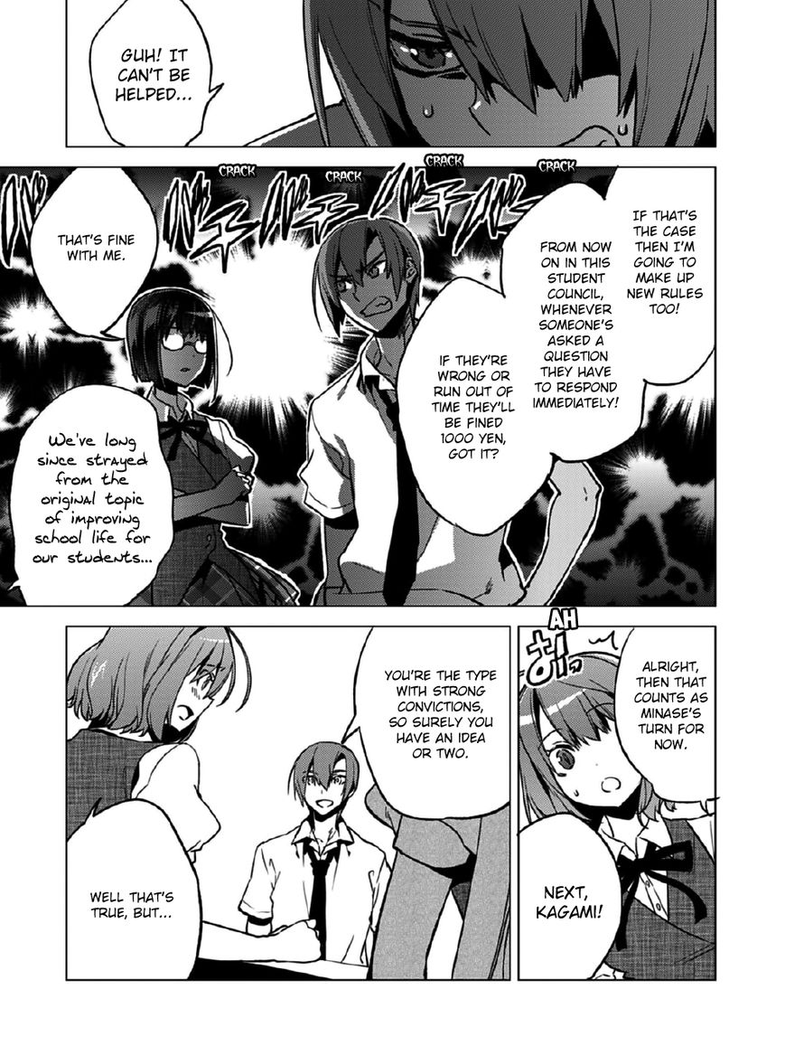 Shin Seitokai no Ichizon Chapter 13 page 10 - Chapter 13 : The Chattering Student Council