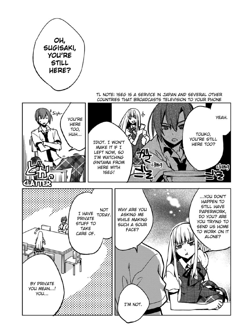 Shin Seitokai no Ichizon Chapter 13 page 21 - Chapter 13 : The Chattering Student Council