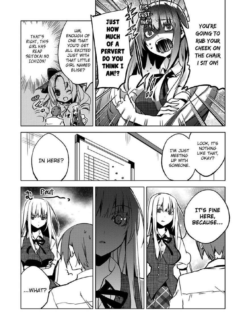 Shin Seitokai no Ichizon Chapter 13 page 22 - Chapter 13 : The Chattering Student Council