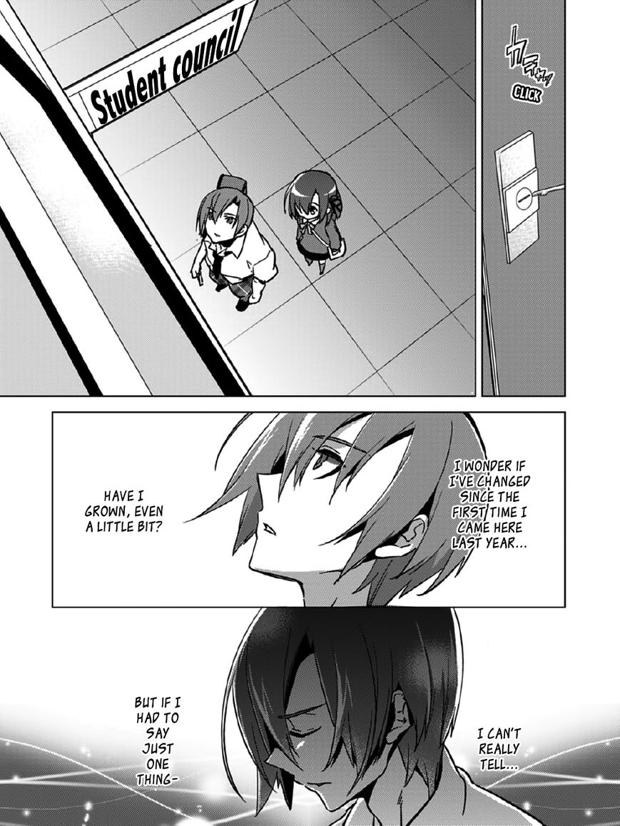 Shin Seitokai no Ichizon Chapter 13 page 36 - Chapter 13 : The Chattering Student Council