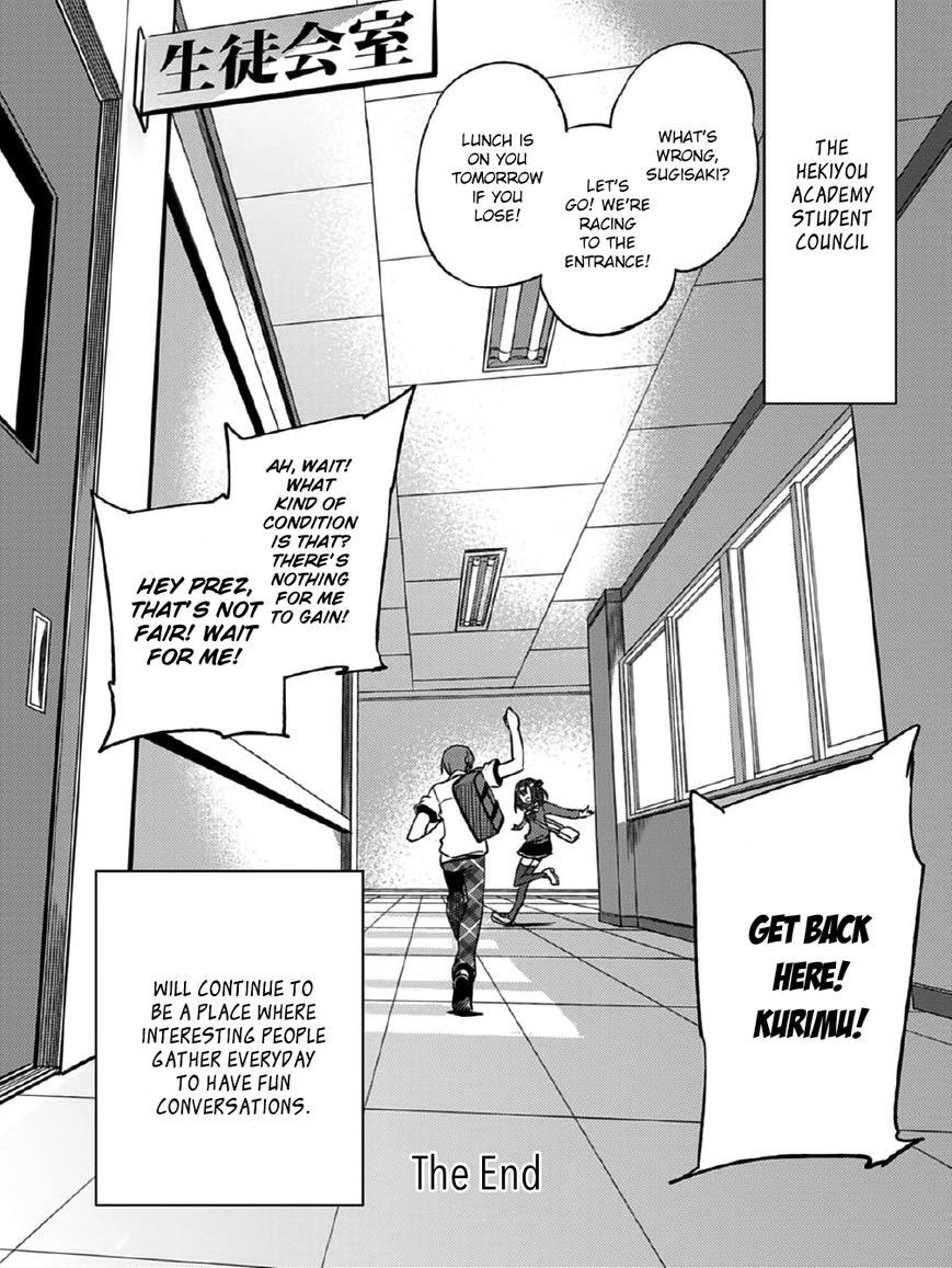 Shin Seitokai no Ichizon Chapter 13 page 37 - Chapter 13 : The Chattering Student Council