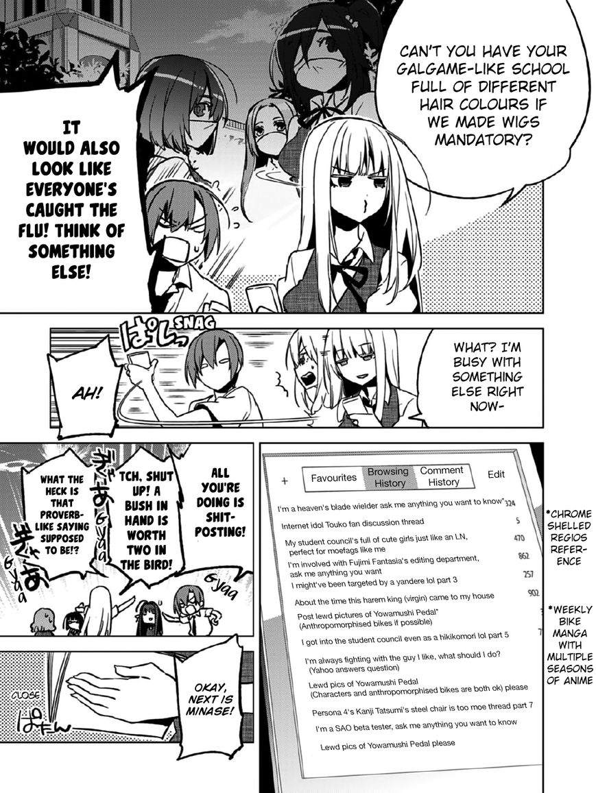 Shin Seitokai no Ichizon Chapter 13 page 8 - Chapter 13 : The Chattering Student Council