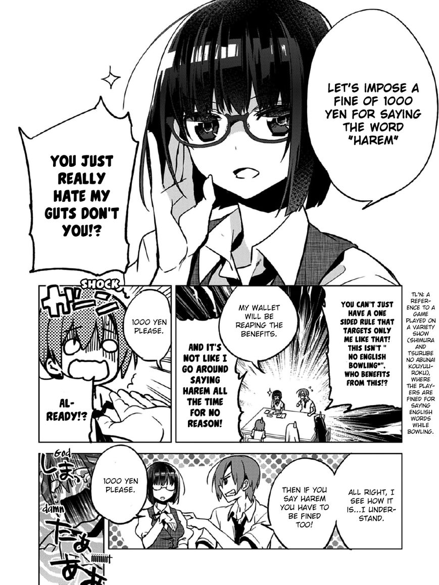 Shin Seitokai no Ichizon Chapter 13 page 9 - Chapter 13 : The Chattering Student Council