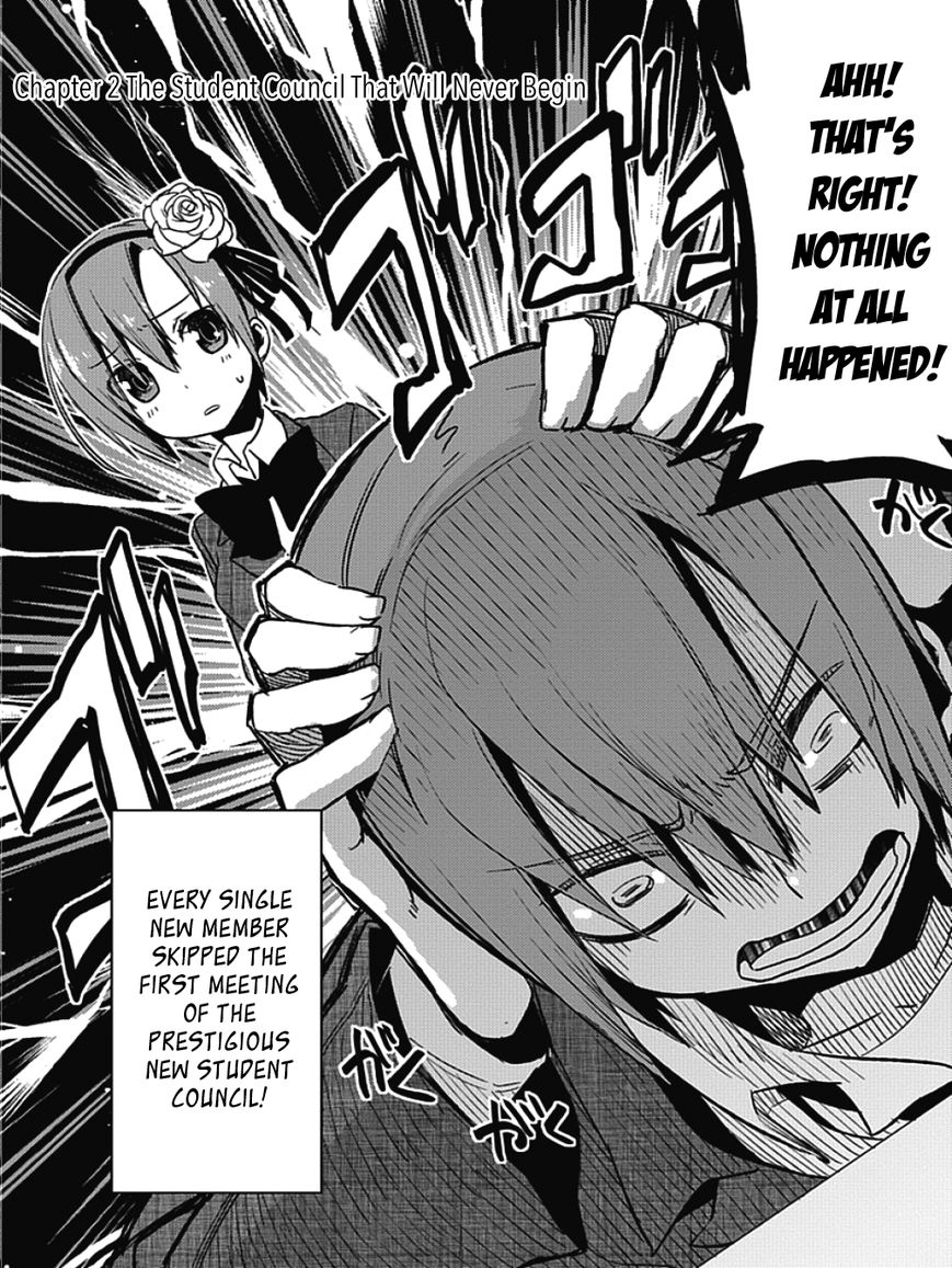 Shin Seitokai no Ichizon Chapter 2 page 2 - Chapter 2 : The Student Council That Will Never Begin