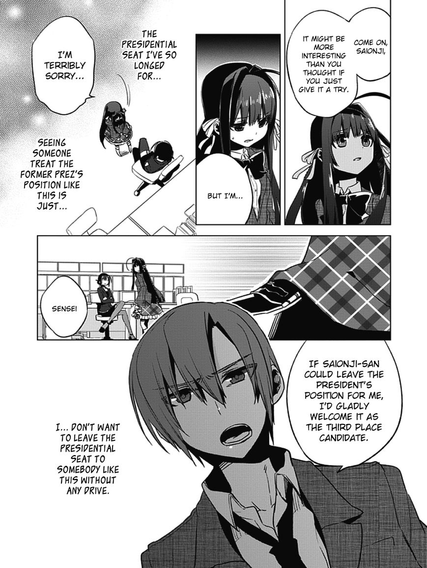 Shin Seitokai no Ichizon Chapter 2 page 9 - Chapter 2 : The Student Council That Will Never Begin