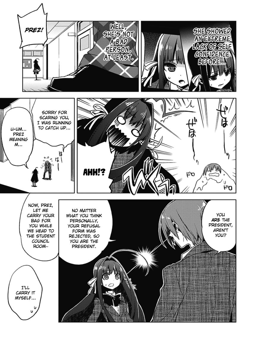 Shin Seitokai no Ichizon Chapter 3 page 3 - Chapter 3 : The Student Council That Won't Laugh