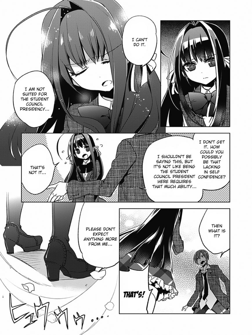 Shin Seitokai no Ichizon Chapter 3 page 5 - Chapter 3 : The Student Council That Won't Laugh