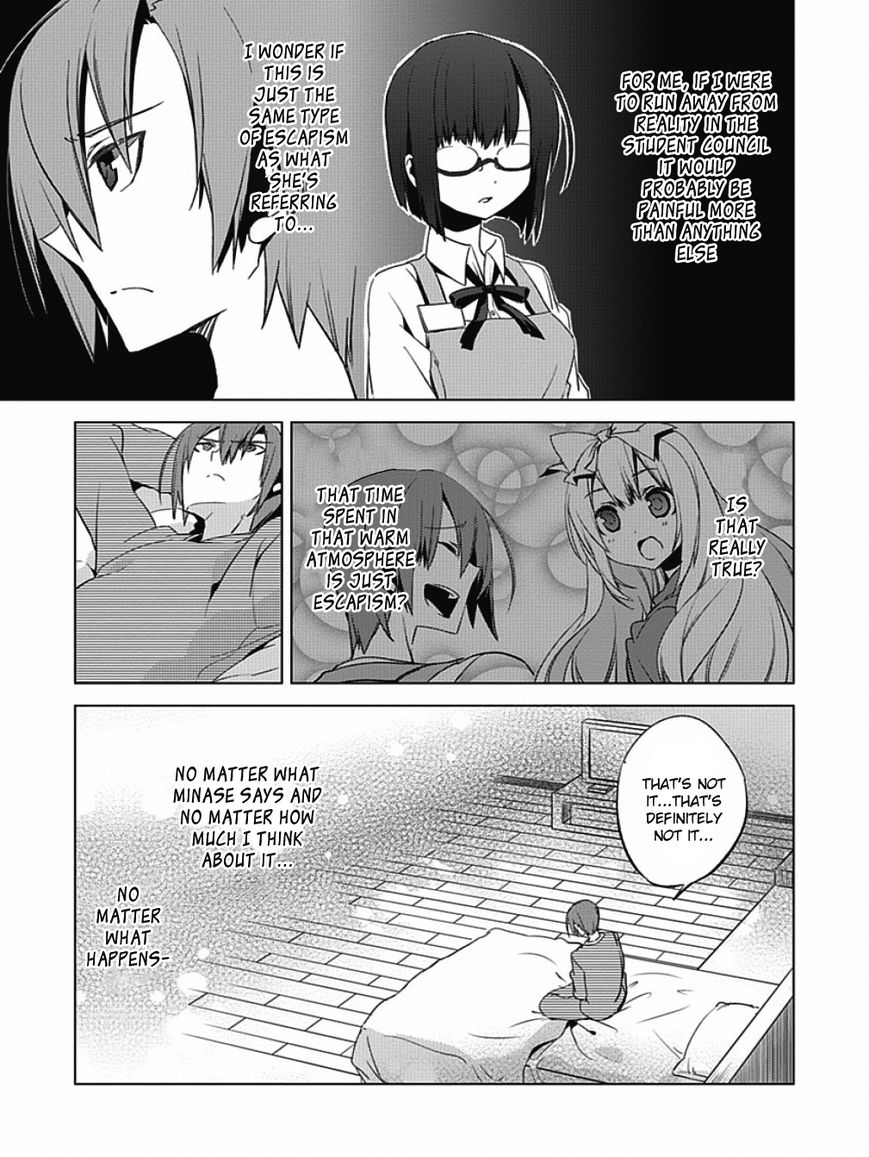Shin Seitokai no Ichizon Chapter 4 page 35 - Chapter 4 : The Student Council That Won't Move Forward