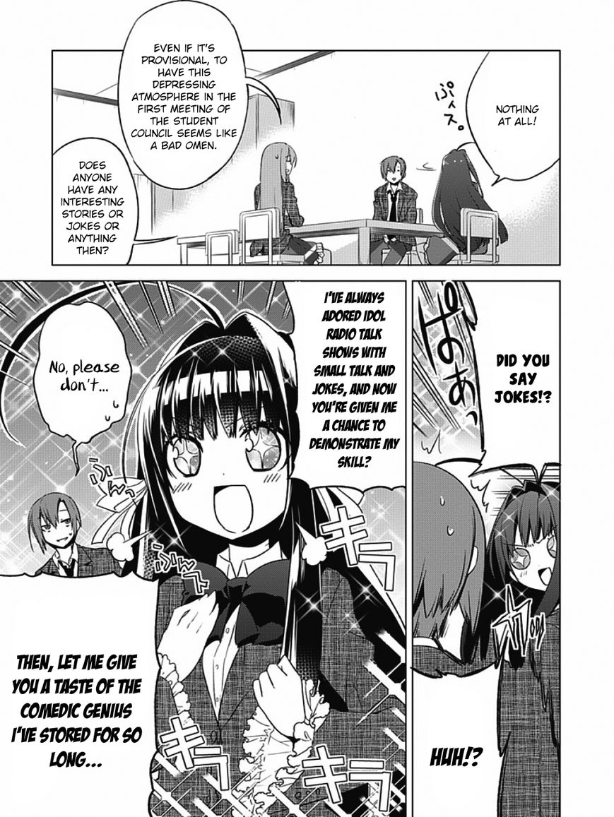 Shin Seitokai no Ichizon Chapter 4 page 9 - Chapter 4 : The Student Council That Won't Move Forward