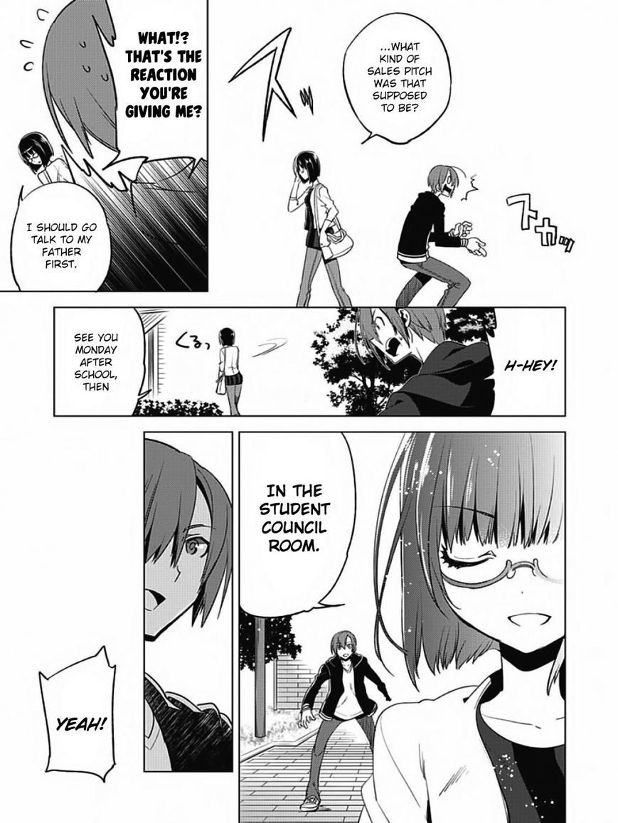 Shin Seitokai no Ichizon Chapter 5 page 27 - Chapter 5 : The Student Council That Has No Confidence
