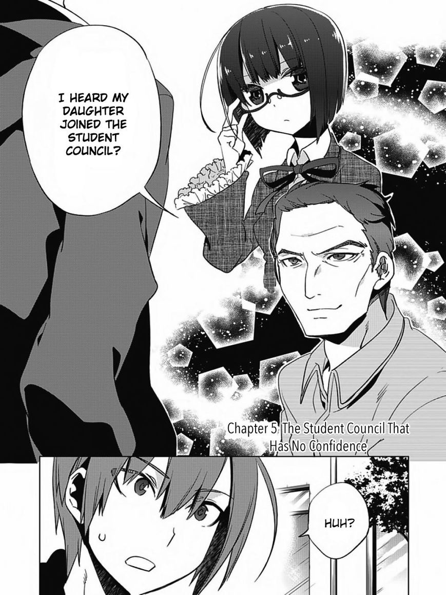 Shin Seitokai no Ichizon Chapter 5 page 4 - Chapter 5 : The Student Council That Has No Confidence