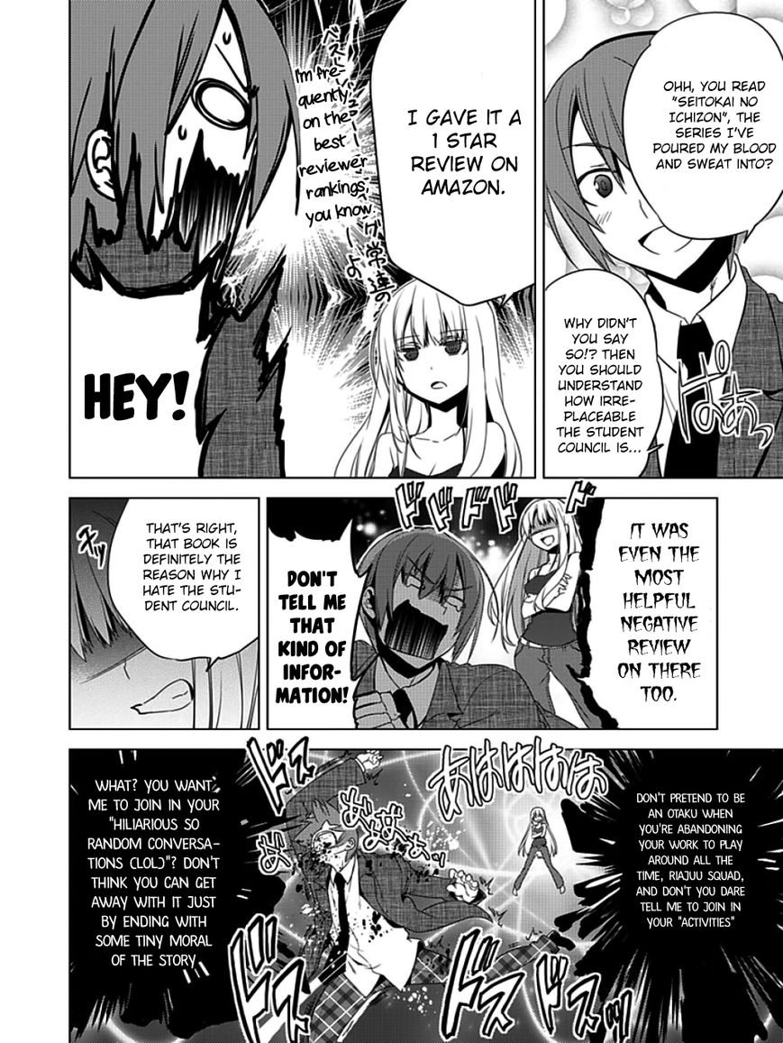 Shin Seitokai no Ichizon Chapter 7 page 10 - Chapter 7 : The Worthless Student Council