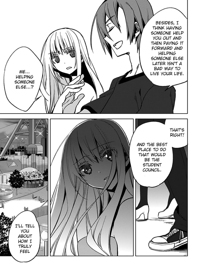 Shin Seitokai no Ichizon Chapter 8 page 33 - Chapter 8 : The Unembellished Student Council