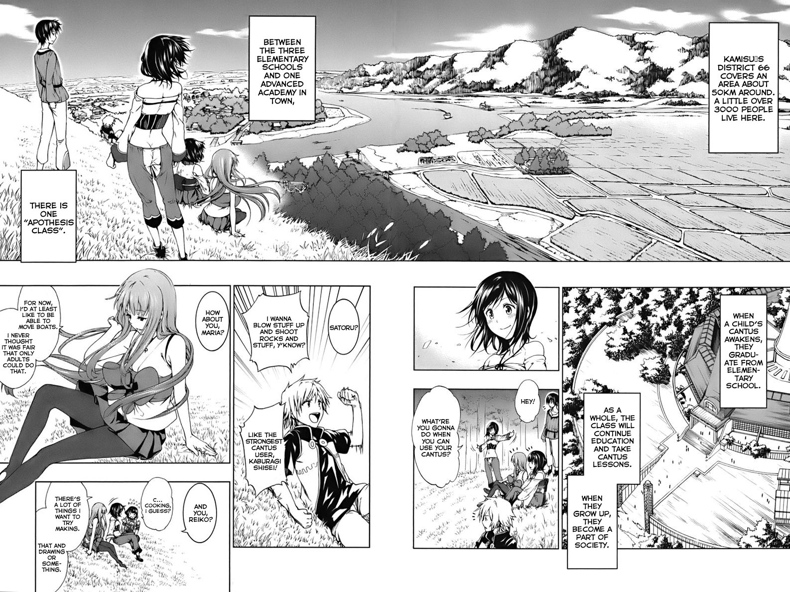 Shin Sekai yori Chapter 1 page 14 - Chapter 1: Season of the Young Leaves