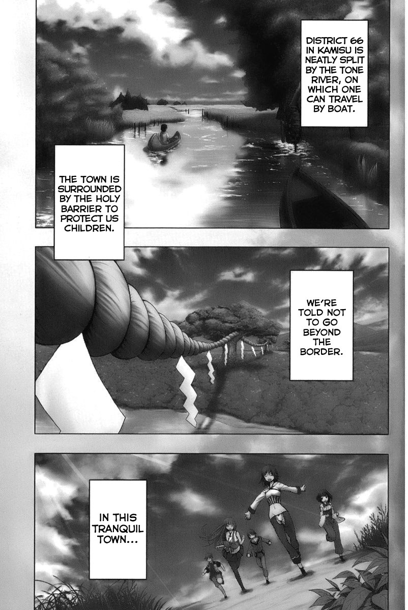 Shin Sekai yori Chapter 1 page 6 - Chapter 1: Season of the Young Leaves
