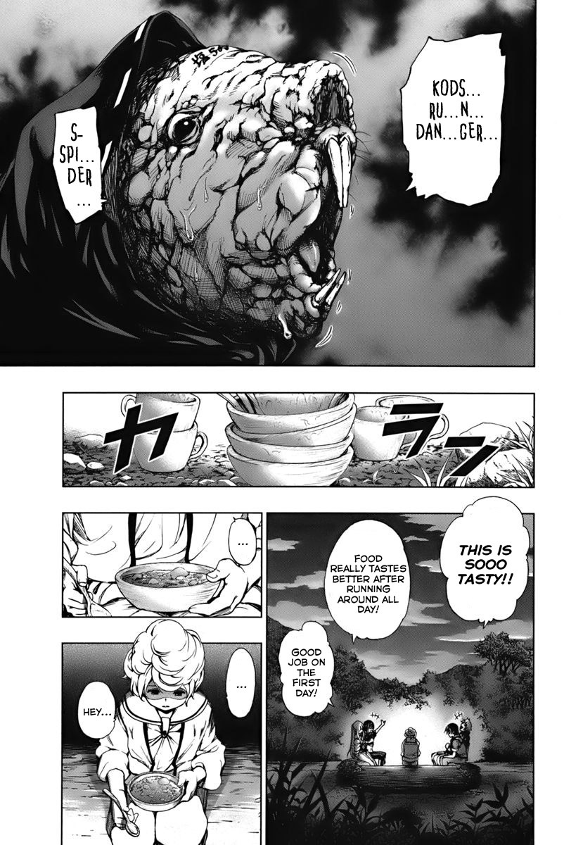 Shin Sekai yori Chapter 2 page 18 - Chapter 2: Out of the Holy Barrier