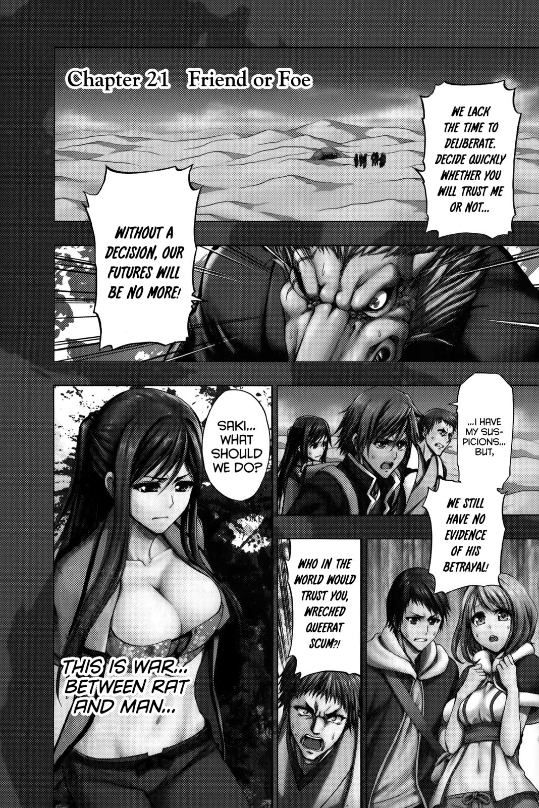 Shin Sekai yori Chapter 21 page 1 - Chapter 21: Friend or Foe