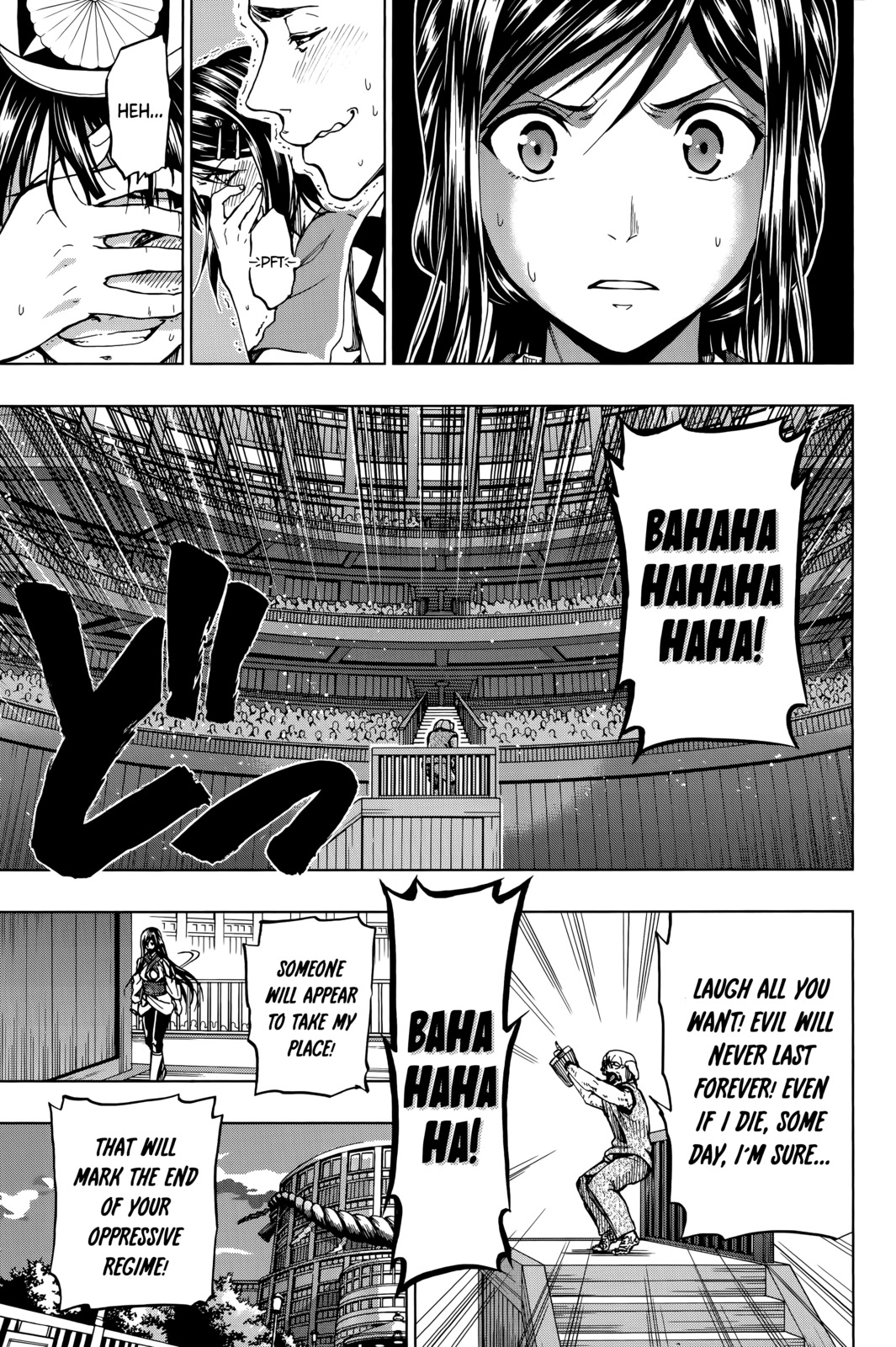 Shin Sekai yori Chapter 27 page 14 - Chapter 27: The Bonfire Burning in the Darkness