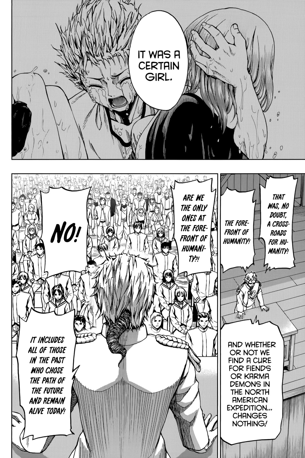 Shin Sekai yori Chapter 27 page 29 - Chapter 27: The Bonfire Burning in the Darkness