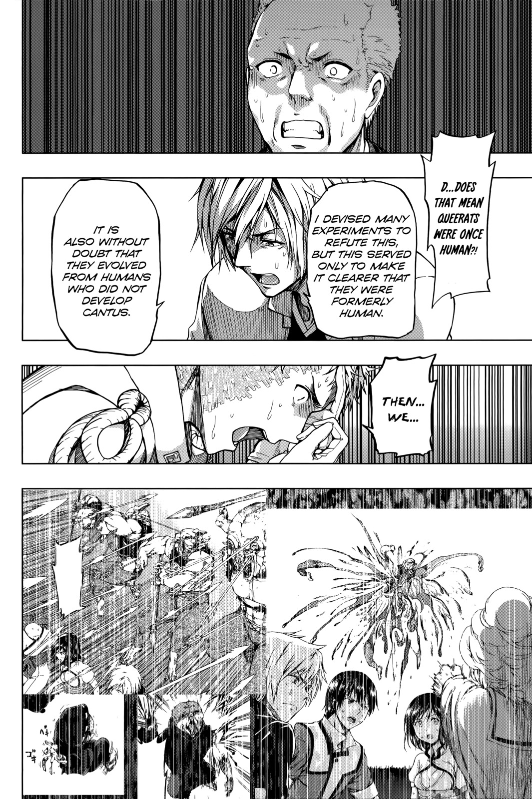 Shin Sekai yori Chapter 27 page 37 - Chapter 27: The Bonfire Burning in the Darkness