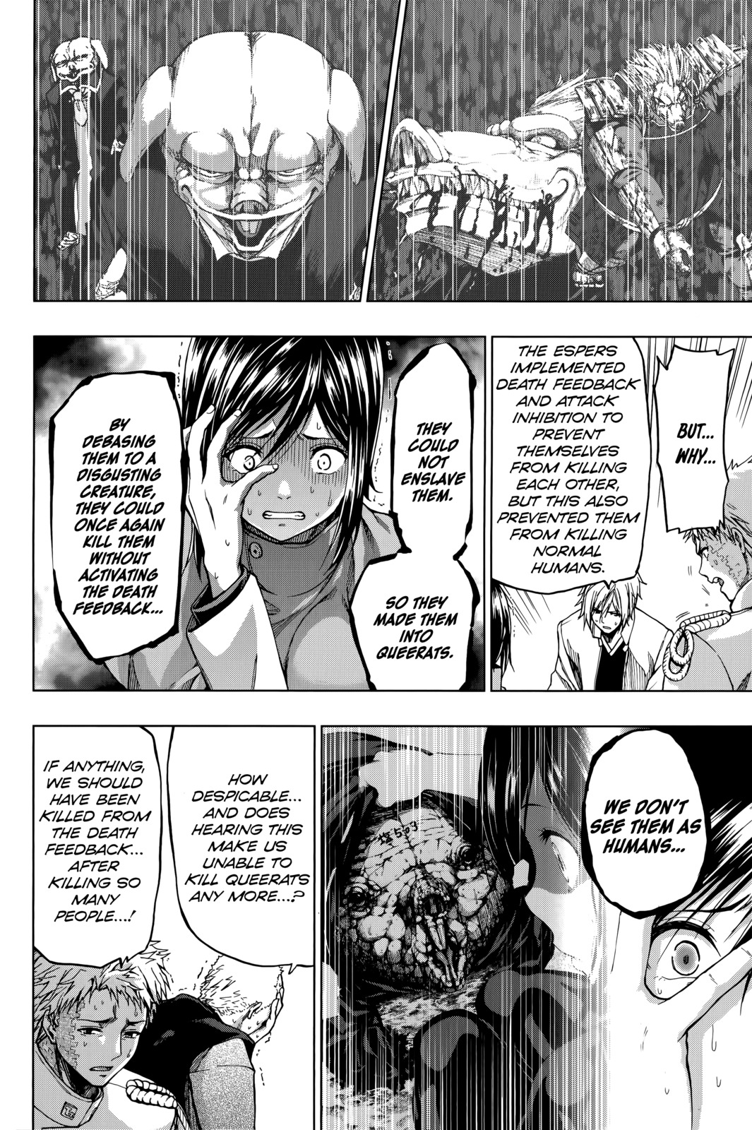 Shin Sekai yori Chapter 27 page 39 - Chapter 27: The Bonfire Burning in the Darkness
