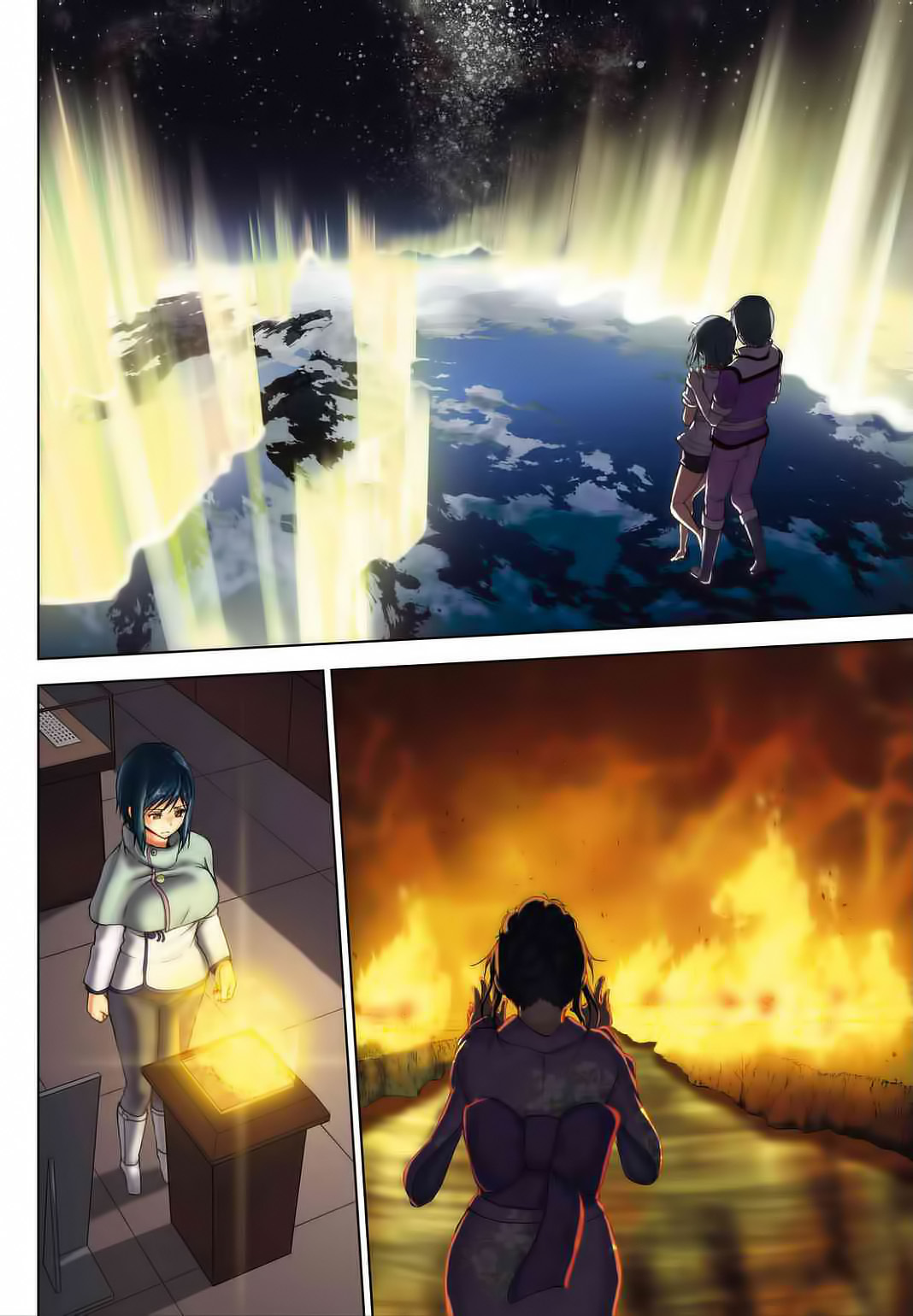 Shin Sekai yori Chapter 27 page 49 - Chapter 27: The Bonfire Burning in the Darkness