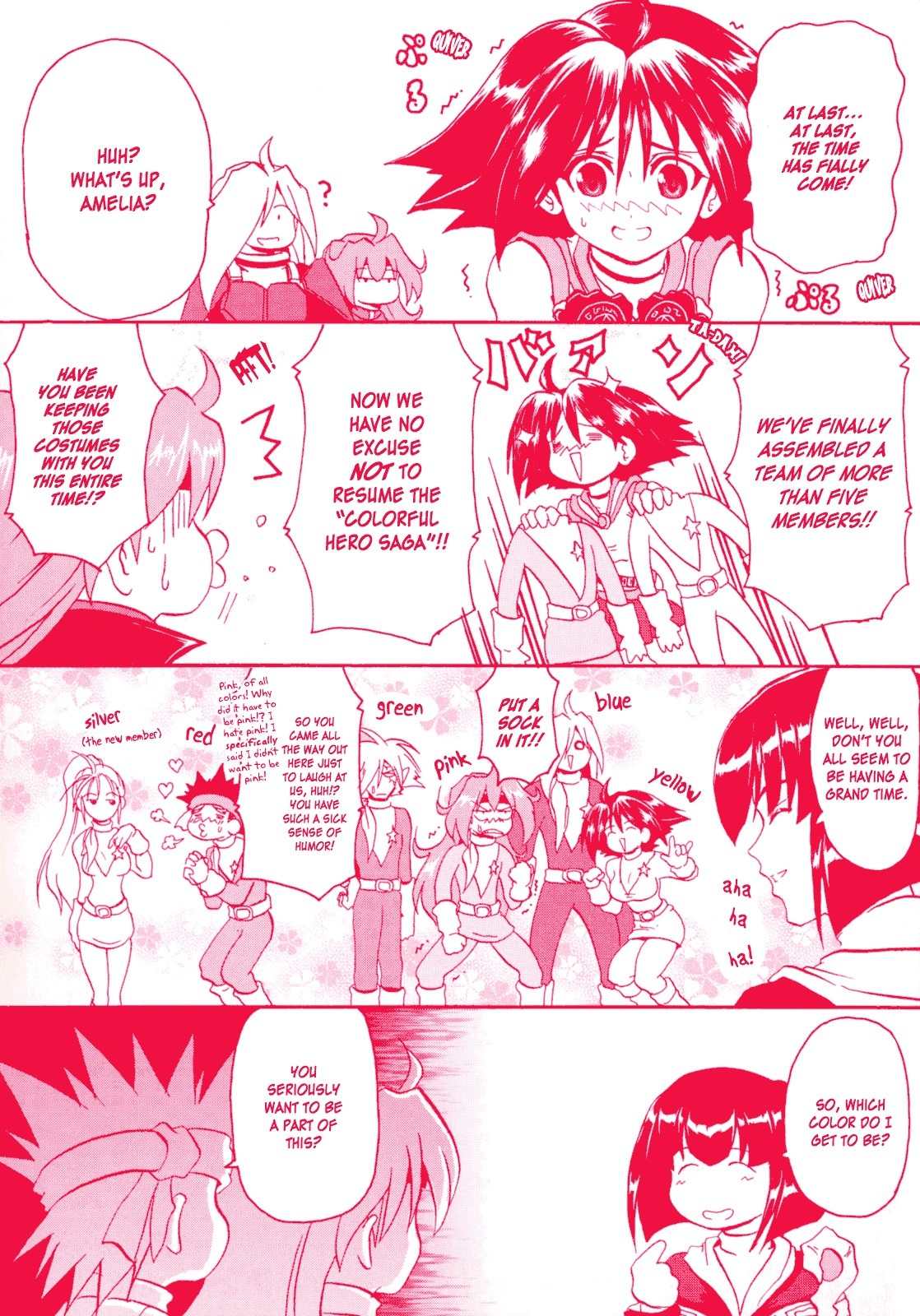 Shin Slayers: Falces no Sunadokei Chapter 1 page 4 - Chapter 1: Vacation! An Island Invitation