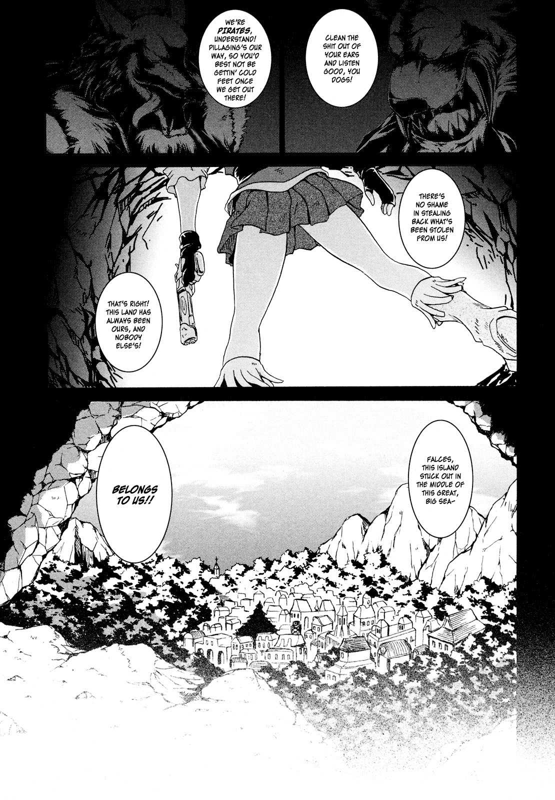 Shin Slayers: Falces no Sunadokei Chapter 1 page 8 - Chapter 1: Vacation! An Island Invitation