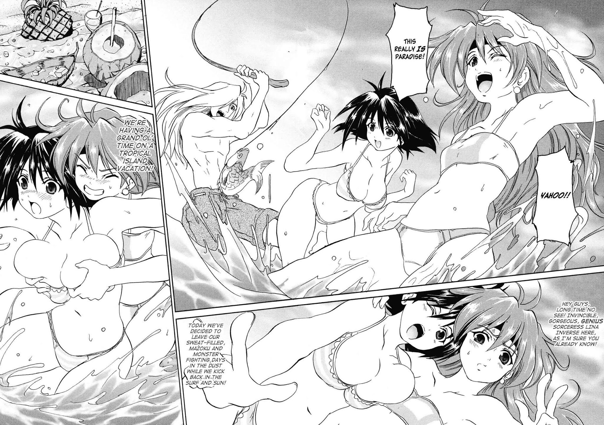 Shin Slayers: Falces no Sunadokei Chapter 1 page 9 - Chapter 1: Vacation! An Island Invitation