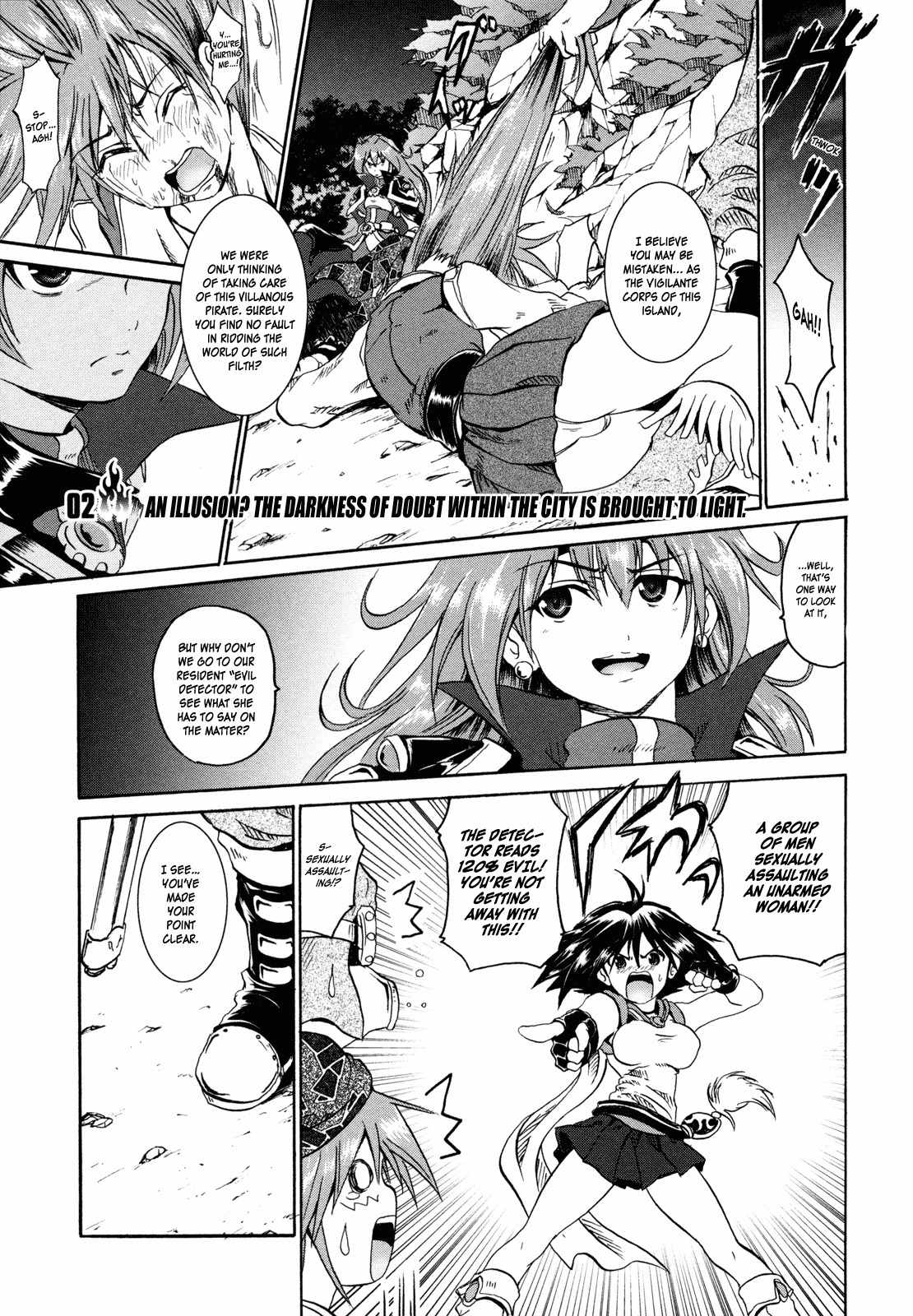 Shin Slayers: Falces no Sunadokei Chapter 2 page 1 - Chapter 2: An Illusion?