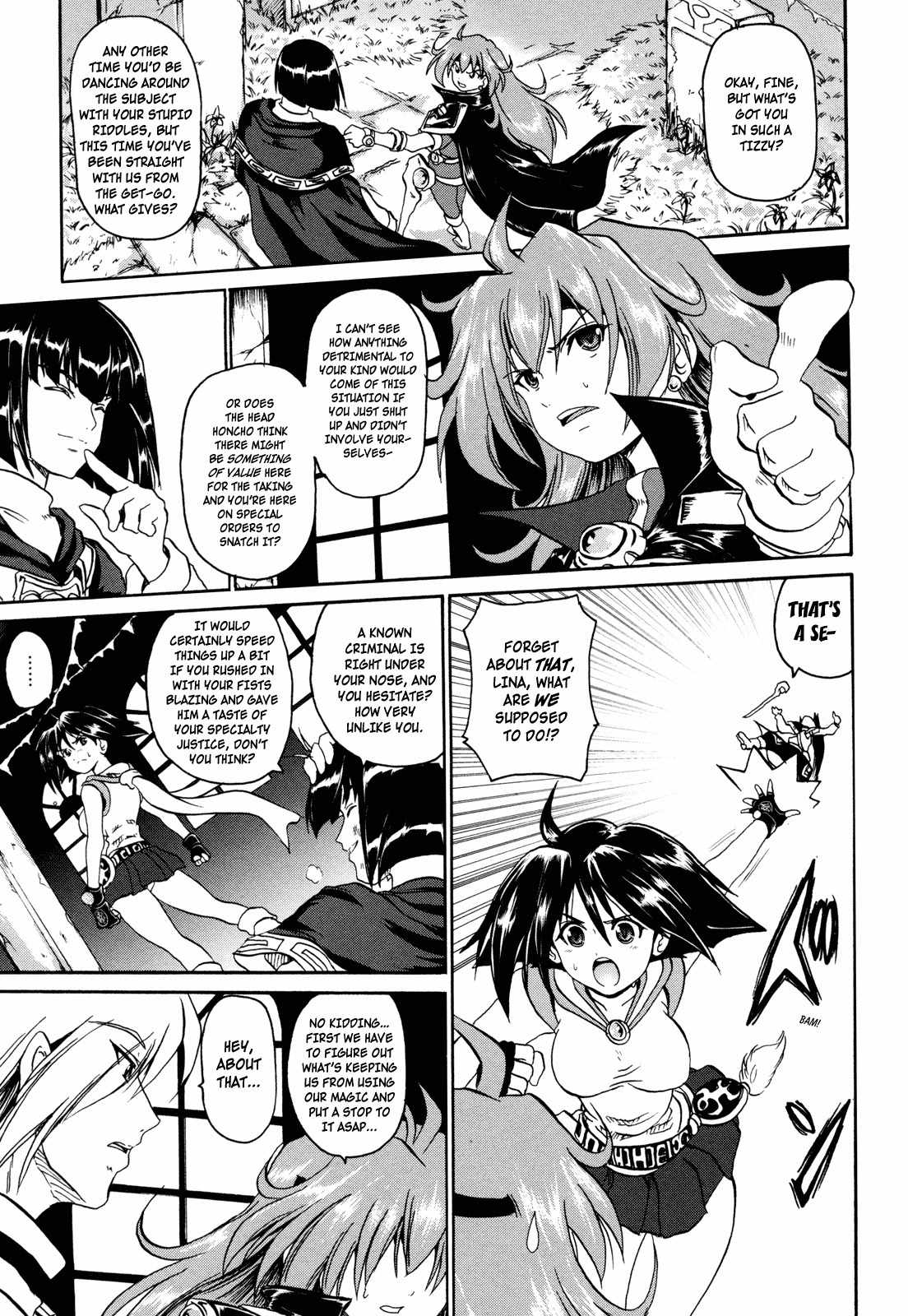 Shin Slayers: Falces no Sunadokei Chapter 3 page 20 - Chapter 3: Requiem, Assembled Serenade