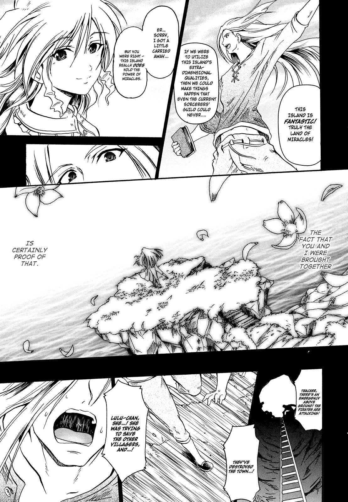 Shin Slayers: Falces no Sunadokei Chapter 3 page 8 - Chapter 3: Requiem, Assembled Serenade
