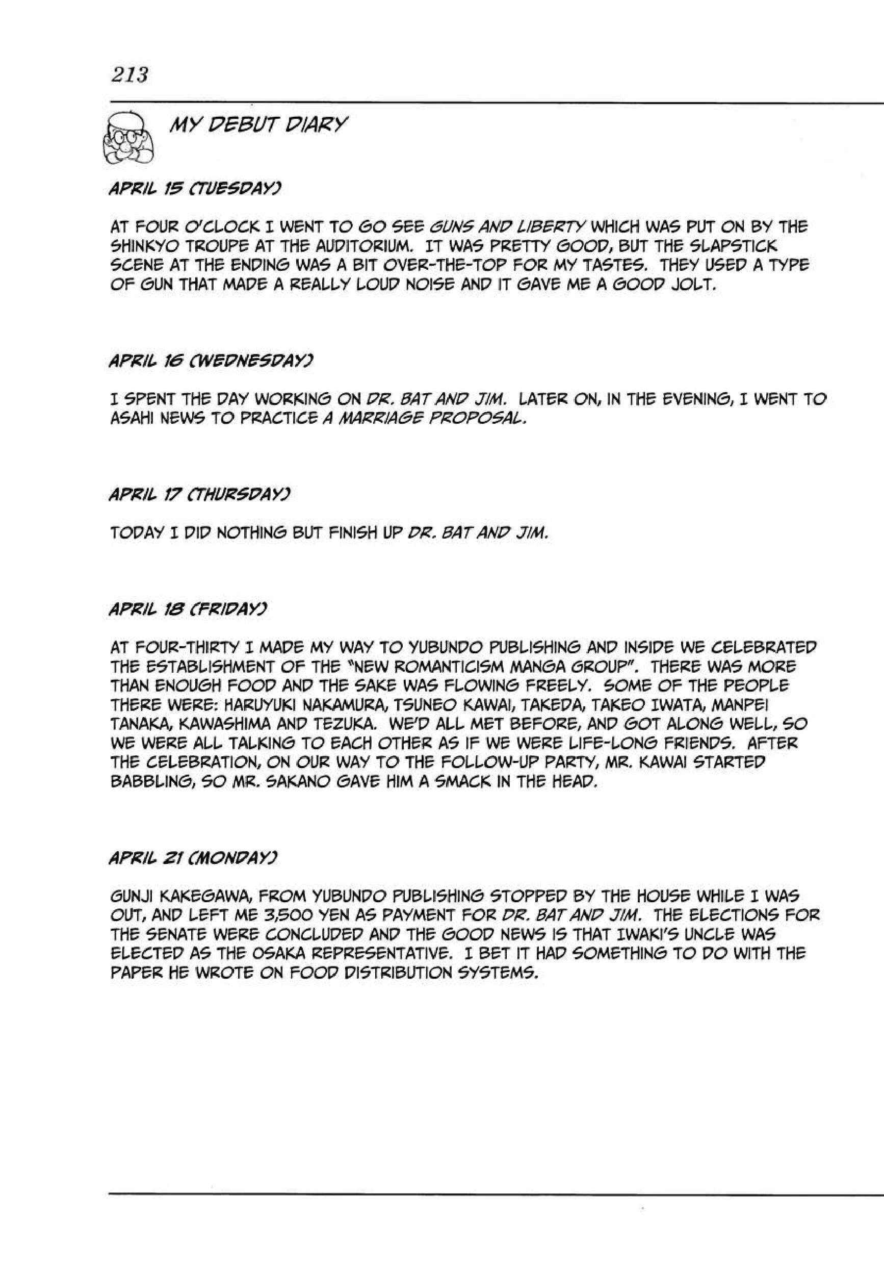 Shin Takarazima Chapter 1.1 page 25 - Chapter 1.1: Afterword - My Debut Diary