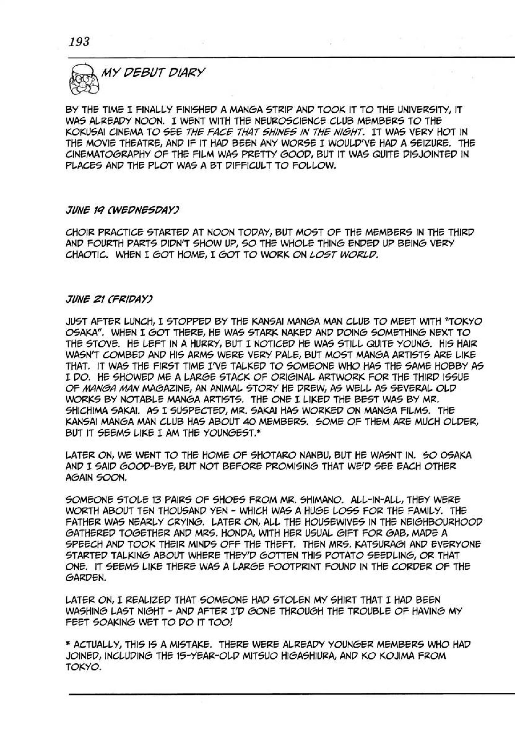 Shin Takarazima Chapter 1.1 page 5 - Chapter 1.1: Afterword - My Debut Diary