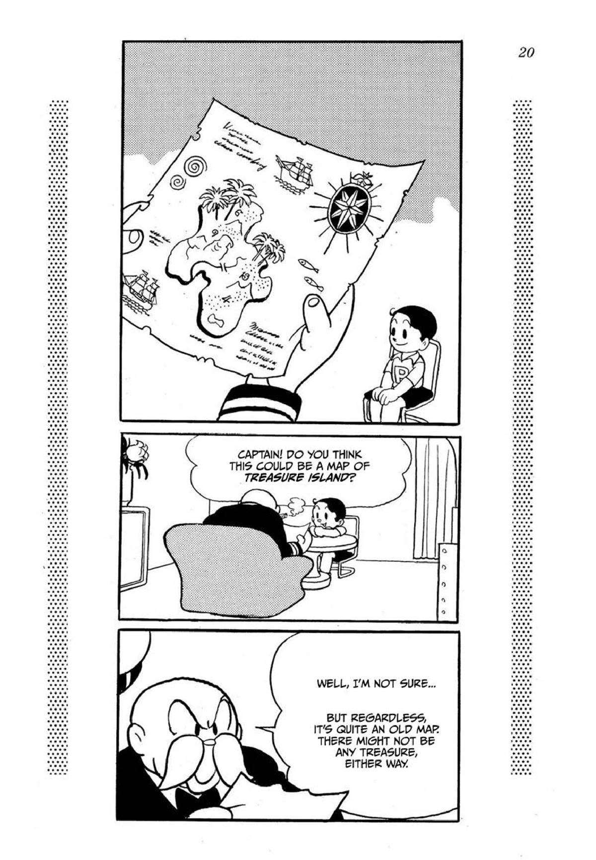 Shin Takarazima Chapter 1 page 18 - Chapter 1: New Treasure Island (1984) [END]