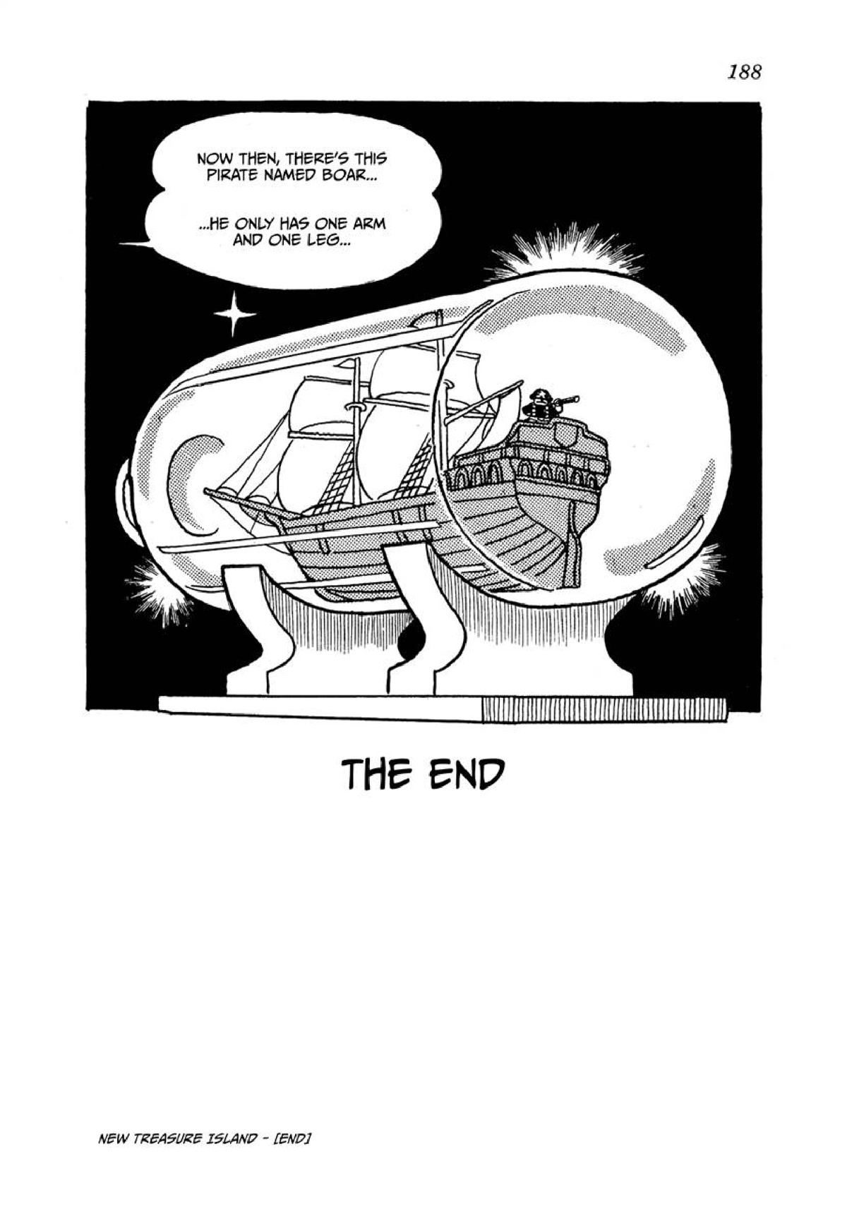 Shin Takarazima Chapter 1 page 186 - Chapter 1: New Treasure Island (1984) [END]