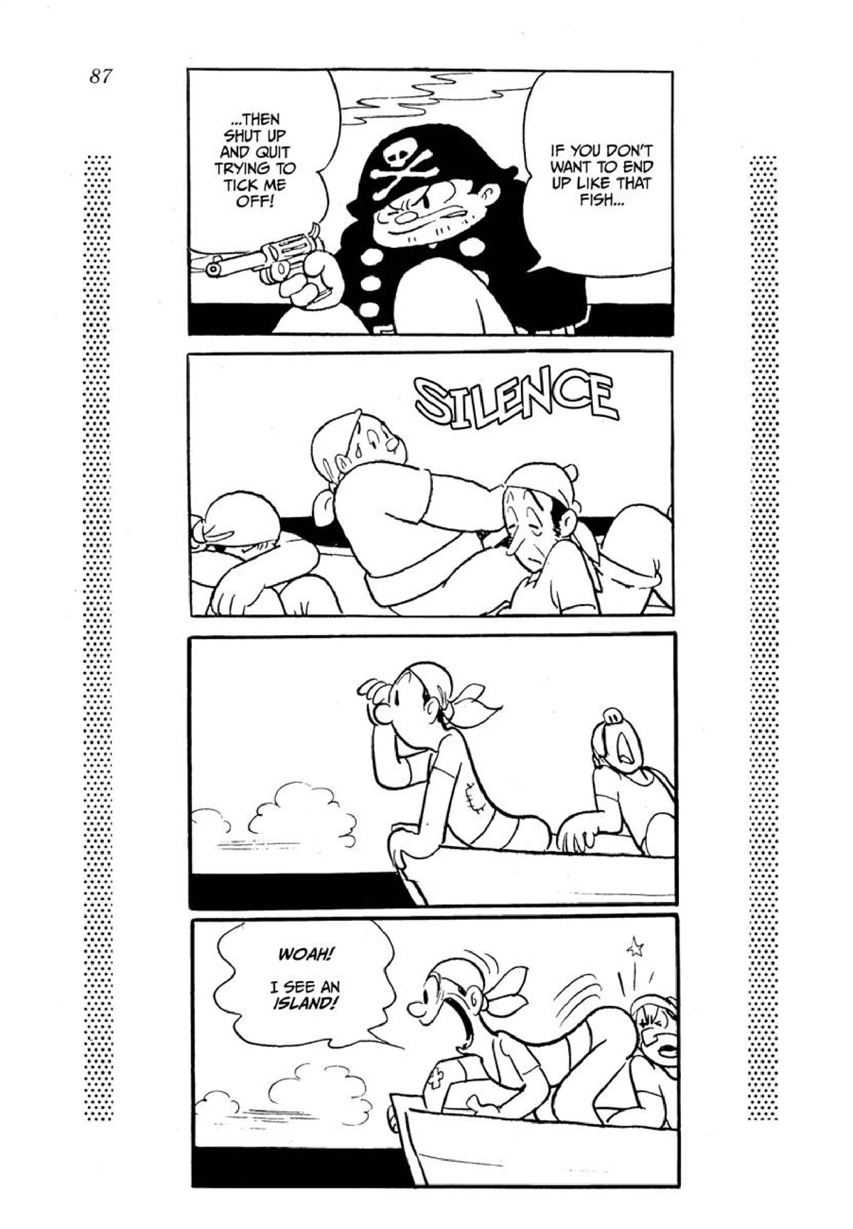 Shin Takarazima Chapter 1 page 85 - Chapter 1: New Treasure Island (1984) [END]