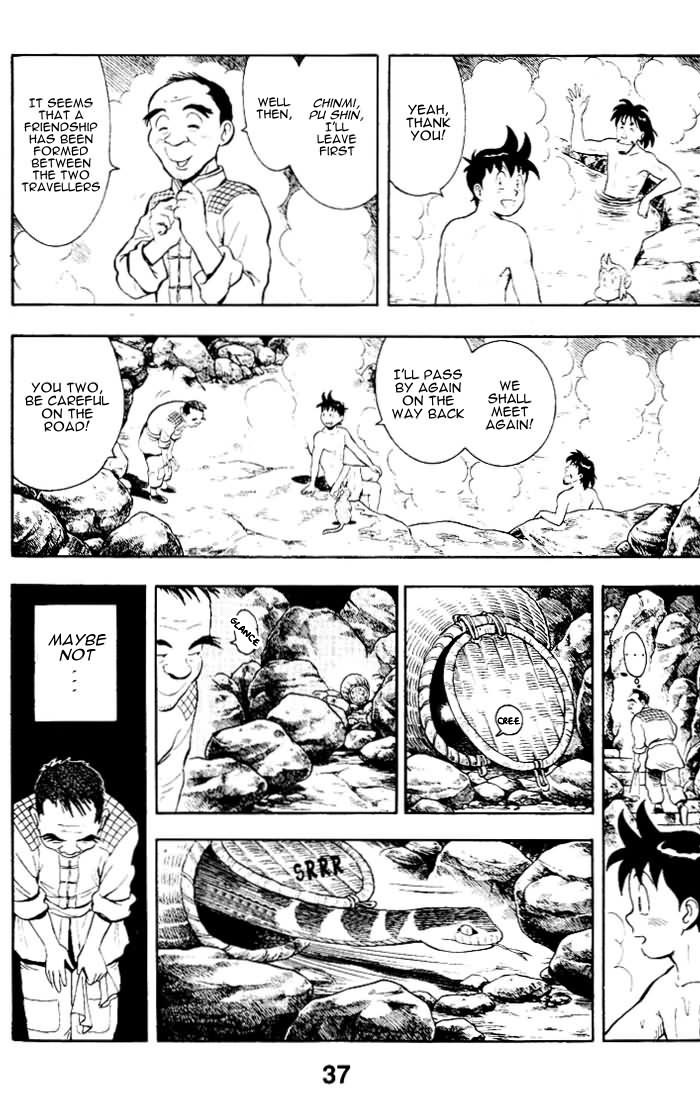 Shin Tekken Chinmi Chapter 1 page 38 - Chapter 1: The New Land