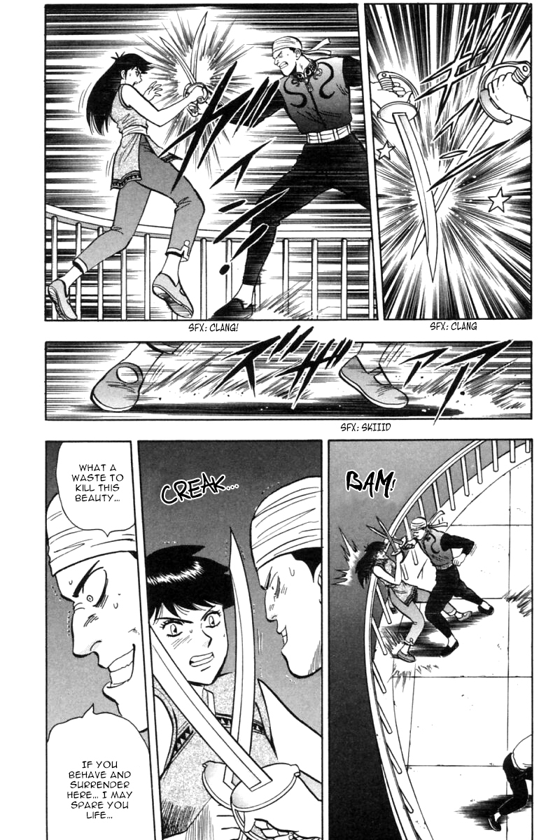 Shin Tekken Chinmi Chapter 26 page 38 - Chapter 26: Battle on the Water's Surface