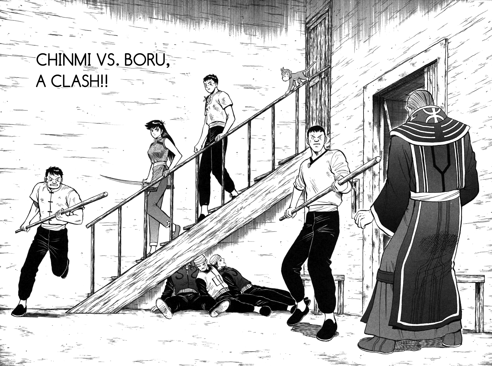 Shin Tekken Chinmi Chapter 38 page 3 - Chapter 38: Chinmi vs. Boru, a Clash!!